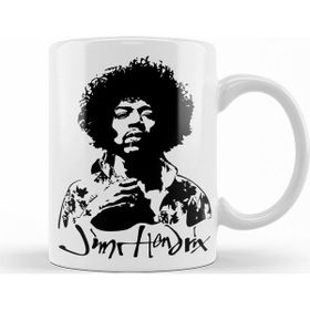 Baskı Dükkanı KB10811 Hendrix Porselen Kupa Bardak