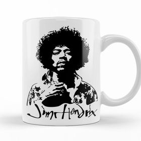 Baskı Dükkanı KB10811 Hendrix Porselen Kupa Bardak