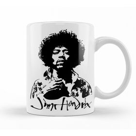 Baskı Dükkanı KB10811 Hendrix Porselen Kupa Bardak