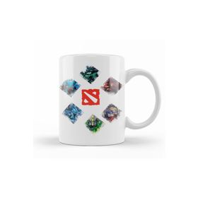 Baskı Dükkanı KB10814 Herois Dota Porselen Kupa Bardak