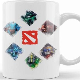 Baskı Dükkanı KB10814 Herois Dota Porselen Kupa Bardak