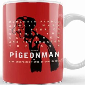 Baskı Dükkanı KB10815 Hey Arnold Pigeon Man Porselen Kupa Bardak