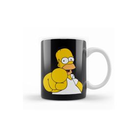 Baskı Dükkanı KB10827 Homer Simpson Porselen Kupa Bardak