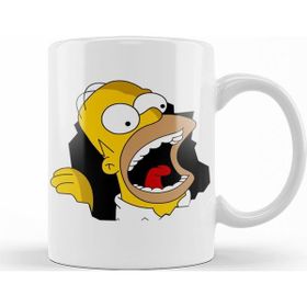 Baskı Dükkanı KB10827 Homer Simpson Porselen Kupa Bardak