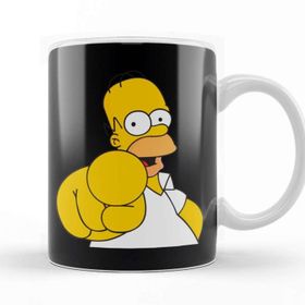 Baskı Dükkanı KB10827 Homer Simpson Porselen Kupa Bardak