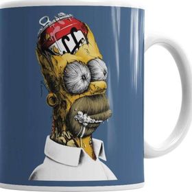 Baskı Dükkanı KB10827 Homer Simpson Porselen Kupa Bardak