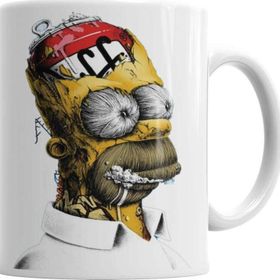 Baskı Dükkanı KB10827 Homer Simpson Porselen Kupa Bardak
