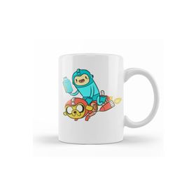 Baskı Dükkanı KB10831 Hora De Aventura Megaman Porselen Kupa Bardak