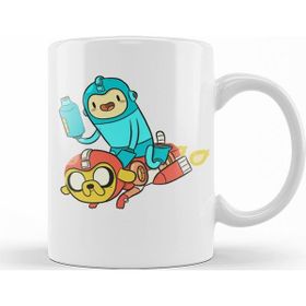 Baskı Dükkanı KB10831 Hora De Aventura Megaman Porselen Kupa Bardak