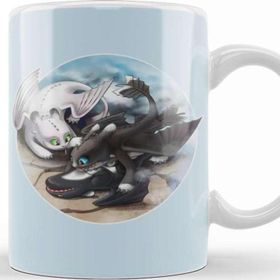Baskı Dükkanı KB10837 How To Train Your Dragon Porselen Kupa Bardak