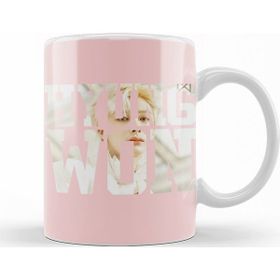 Baskı Dükkanı KB10844 Hyungwon Monsta X Porselen Kupa Bardak