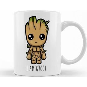 Baskı Dükkanı KB10847 I Am Groot Porselen Kupa Bardak
