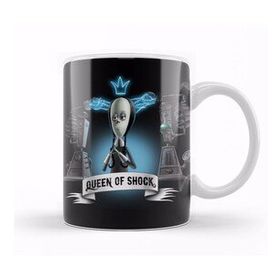 Baskı Dükkanı KB10848 I Am The Queen Of Shock Wednesday Addams Porselen Kupa Bardak