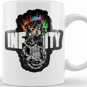 Baskı Dükkanı KB10869 Infinity War In Gems We Trust Porselen Kupa Bardak