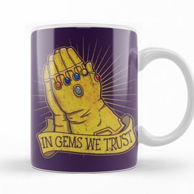 Baskı Dükkanı KB10872 Infinity War The Mad Tıtan Porselen Kupa Bardak