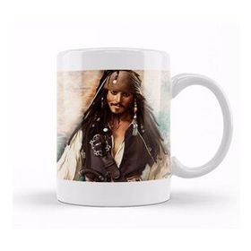 Baskı Dükkanı KB10895 Jack Sparrow Porselen Kupa Bardak