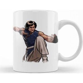Baskı Dükkanı KB10899 Jackie Chan Portrait Porselen Kupa Bardak