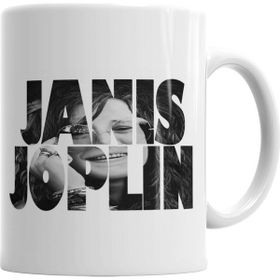 Baskı Dükkanı KB10903 Janis Joplin Porselen Kupa Bardak