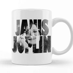 Baskı Dükkanı KB10903 Janis Joplin Porselen Kupa Bardak