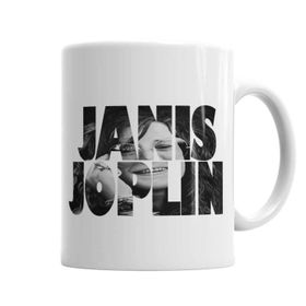 Baskı Dükkanı KB10903 Janis Joplin Porselen Kupa Bardak