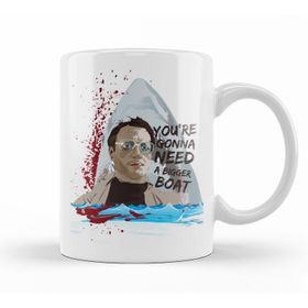 Baskı Dükkanı KB10906 Jaws Youre Gonna Need A Bigger Boat Porselen Kupa Bardak