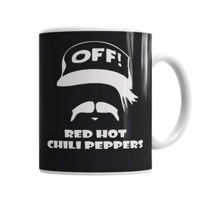 Baskı Dükkanı KB1091 Red Hot Chili Peppers Porselen Kupa Bardak