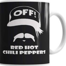 Baskı Dükkanı KB1091 Red Hot Chili Peppers Porselen Kupa Bardak