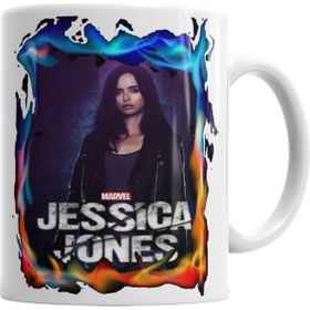 Baskı Dükkanı KB10910 Jessica Jones Marvel Porselen Kupa Bardak
