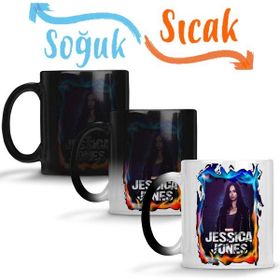 Baskı Dükkanı KB10910 Jessica Jones Marvel Porselen Kupa Bardak