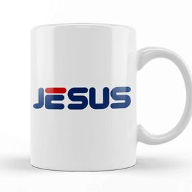 Baskı Dükkanı KB10912 Jesus Christ Porselen Kupa Bardak
