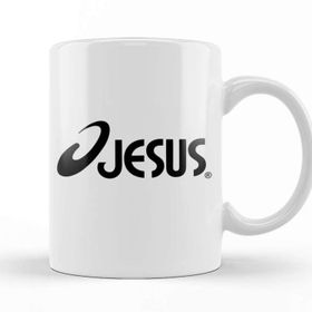 Baskı Dükkanı KB10912 Jesus Christ Porselen Kupa Bardak