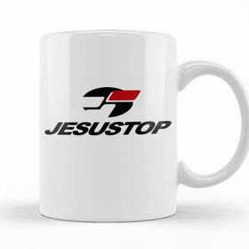 Baskı Dükkanı KB10914 Jesus Top Porselen Kupa Bardak