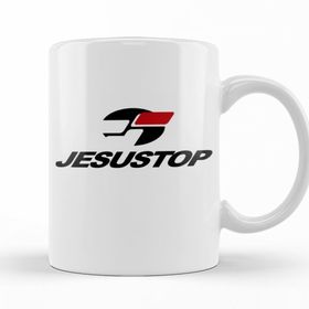 Baskı Dükkanı KB10914 Jesus Top Porselen Kupa Bardak