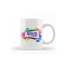 Baskı Dükkanı KB10916 Jesus Cristo Porselen Kupa Bardak