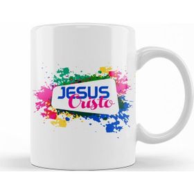 Baskı Dükkanı KB10916 Jesus Cristo Porselen Kupa Bardak