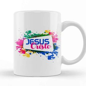 Baskı Dükkanı KB10916 Jesus Cristo Porselen Kupa Bardak