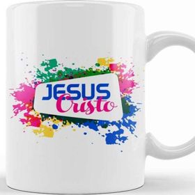 Baskı Dükkanı KB10916 Jesus Cristo Porselen Kupa Bardak