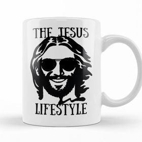 Baskı Dükkanı KB10919 Jesus Lifestyle Estampa Escura Porselen Kupa Bardak