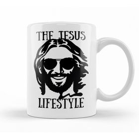 Baskı Dükkanı KB10919 Jesus Lifestyle Estampa Escura Porselen Kupa Bardak
