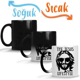 Baskı Dükkanı KB10919 Jesus Lifestyle Estampa Escura Porselen Kupa Bardak