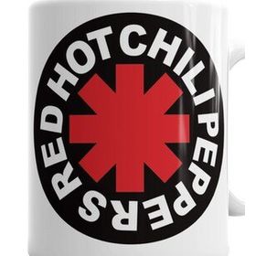 Baskı Dükkanı KB1092 Red Hot Chili Peppers Porselen Kupa Bardak