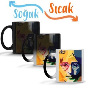 Baskı Dükkanı KB10928 John Lennon Porselen Kupa Bardak