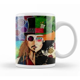 Baskı Dükkanı KB10929 Johnny Depp Character Porselen Kupa Bardak