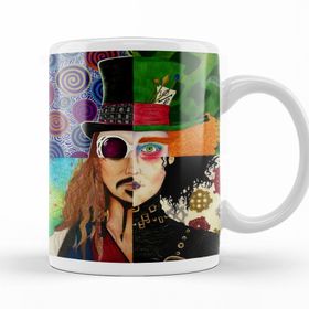 Baskı Dükkanı KB10929 Johnny Depp Character Porselen Kupa Bardak