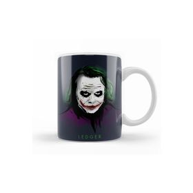 Baskı Dükkanı KB10939 Joker Ledger Porselen Kupa Bardak