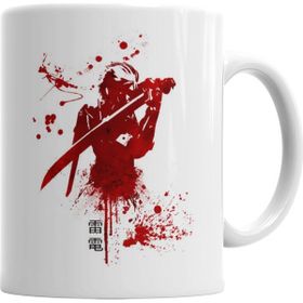 Baskı Dükkanı KB1095 Raiden Blood Porselen Kupa Bardak