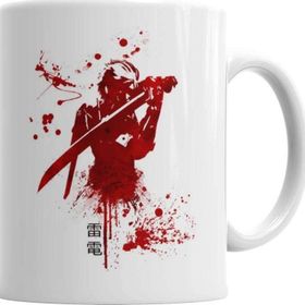 Baskı Dükkanı KB1095 Raiden Blood Porselen Kupa Bardak