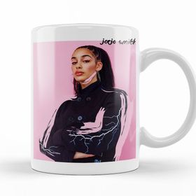Baskı Dükkanı KB10950 Jorja Smith Pink Porselen Kupa Bardak