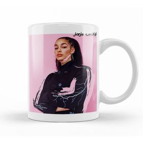 Baskı Dükkanı KB10950 Jorja Smith Pink Porselen Kupa Bardak