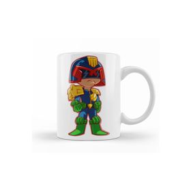 Baskı Dükkanı KB10953 Judge Dredd Porselen Kupa Bardak